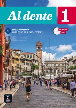 Al dente 1 - Nivel A1 Libro del alumno + Cuaderno de ejercicios + CD + DVD - Casa delle Lingue - 9788416657728 - Онлайн книжарница Ciela | Ciela.com