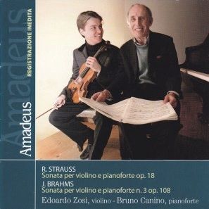 R.Strauss - J.Brahms - Sonata per violino - AMX 008 - онлайн книжарница Сиела | Ciela.com