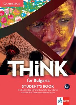 Think for Bulgaria - ниво B2.1 - Учебник по английски език за 11. клас - Клет България - 9789543448463 - Онлайн книжарница Ciela | Ciela.com