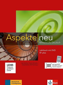 Aspekte neu B1 plus Lehrbuch mit DVD - Онлайн книжарница Сиела | Ciela.com