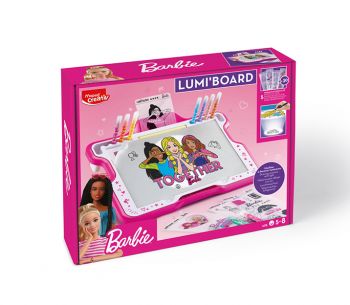 Maped Creativ Color&Play - Lumi Board Barbie - машина за рисуване 5+ - Онлайн книжарница Ciela | ciela.com