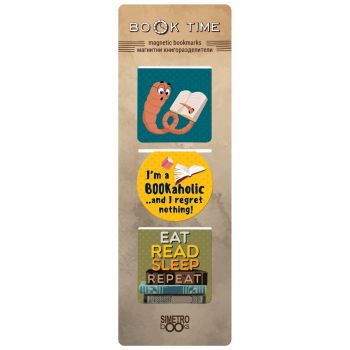 Магнитни книгоразделители - Book Time - Испански Котки - 2521010205868 - Simetro Books - Онлайн книжарница Ciela | ciela.com