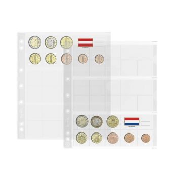 Пълнеж за албум за евромонети Leuchtturm Numis