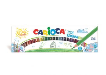 Цетни моливи Carioca TiTA Rainbow Hexagon 50 цвята - Онлайн книжарница Ciela | Ciela.com