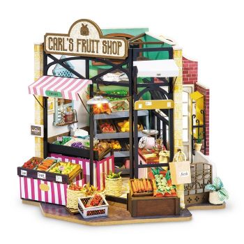 Направи си сам Магазинът за плодове на Карл DIY Robotime Carl’s Fruit Shop DG 142 - 6946785113136 - Онлайн книжарница Ciela | Ciela.com