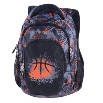 Pulse Раница Teens Basket - черно-сива - Онлайн книжарница Сиела | Ciela.com