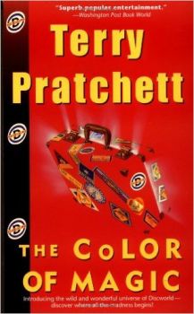 THE COLOR OF MAGIC: A Discworld Novel. (Terry Pratchett)