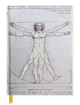 Скечбук Flame Tree - Da Vinci - Vitruvian Man - 9781786640192 - Онлайн книжарница Ciela | ciela.com