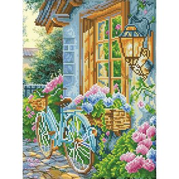 NeedleArt Диамантен гоблен с подрамка - French County Blooms 30 х 40 см - 4895225950768 - Онлайн книжарница Ciela | ciela.com