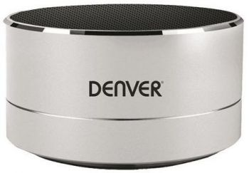 Портатативна колонка bluetooth Denver Electronics BTS-32 - сребърна