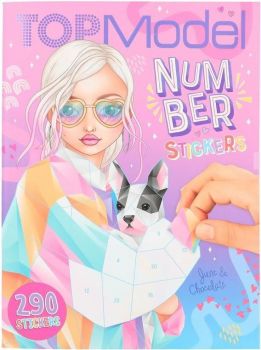 TOPModel Книжка за творчество със стикери и числа - 4010070648657 - Онлайн книжарница Ciela | ciela.com 
