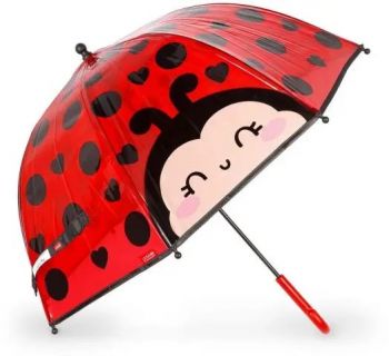 Детски чадър Legami - Wonderland - Ladybug - 8052694113179 - Онлайн книжарница Ciela | ciela.com