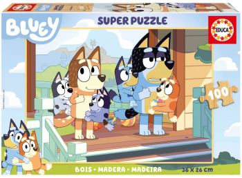 Пъзел - Bluey - 100 части - 8412668199675 - Онлайн книжарница Ciela | ciela.com