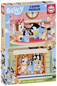 Пъзел - Bluey - 2 х 16 части - 8412668203471 - Онлайн книжарница Ciela | ciela.com