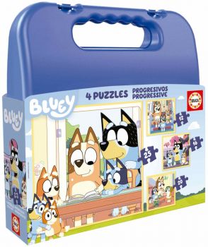 Пъзел в куфарче - Bluey - 2 х 20 части - 8412668199668 - Онлайн книжарница Ciela | ciela.com