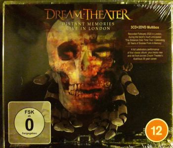 Dream Theater ‎- Distant Memories - Live In London - 3 CD / 2 DVD
