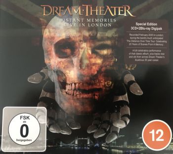 Dream Theater ‎- Distant Memories - Live In London - 3 CD / 2 Blu-ray