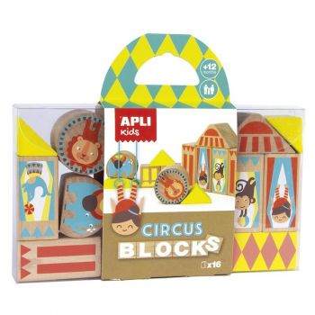 Дървени блокчета Цирк - Apli KIds - онлайн книжарница Сиела | Ciela.com