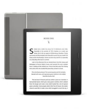 Ebook четец Kindle Oasis 7 инча 8 GB 10 генерация - сив - Онлайн книжарница Сиела | Ciela.com