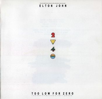 Elton John ‎- Too Low For Zero - CD