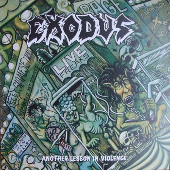 EXODUS - ANOTHER LESSON IN VIOLENCE LP