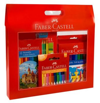 Faber-Castell Рисувателен комплект - 4 в 1 - 3800052780014 - Онлайн книжарница Ciela | Ciela.com