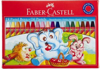 Маслени пастели Faber-Castell - 18 цвята - 8690826125364 - Онлайн книжарница Ciela | Ciela.com