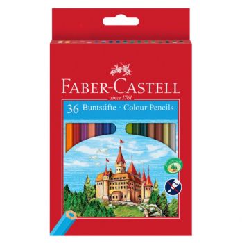 Цветни моливи Замък 36 цвята - Faber-Castell - Онлайн книжарница Сиела | Ciela.com