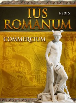 Списание Ius Romanum - Commercium (бр. 1/ 2016)