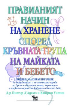 Правилният начин на хранене според кръвната група на майката и бебето - онлайн книжарница Сиела | Ciela.com