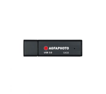 USB флаш памет AGFAPHOTO 64GB 3.0 черна - Онлайн книжарница Сиела | Ciela.com