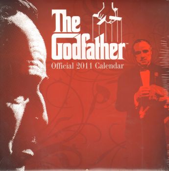 THE GODFATHER OFFICIAL 2011 CALENDAR. /стенен календар 30 x 30  см./
