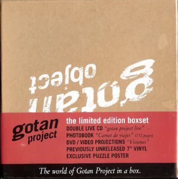 Gotan Project ‎- Gotan Object - The limited edition - Box Set