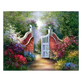 Рисуване с акрилни бои върху платно Royal Masterpiece - 23х30 - Градина - Онлайн книжарница Сиела | Ciela.com