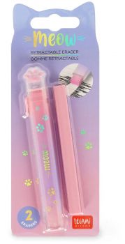 Гумичка с пълнител Legami - Extraordinary Stationery - Meow - Kitty - 8052694029937 - Онлайн книжарница Ciela | ciela.com