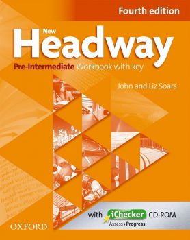 Headway, 4th Edition Pre - Intermediate - Workbook with Key and iChecker CD Pack - Oxford University Press - онлайн книжарница Сиела | Ciela.com 