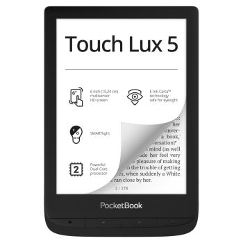 EBook четец PocketBook Touch Lux 5 Ink Black - Онлайн книжарница Сиела | Ciela.com