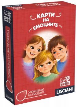 Детска игра с карти - Емоциите  - Lisciani - Life Skills - 8008324119790 - Онлайн книжарница Ciela | ciela.com
