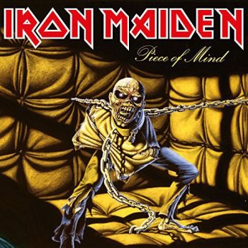 IRON MAIDEN - PIECE OF MIND BLACK VINYL LP