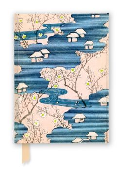 Бележник Flame Tree - Japanese Woodblock - Cottages with Rivers and Cherry Blossoms - 9781804177372 - Онлайн книжарница Ciela | ciela.com