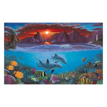 Рисуване по номера с акрилни бои Royal - Adult за напреднали - 39х30 - Живот в океана - Онлайн книжарница Сиела | Ciela.com