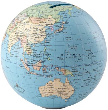 Касичка мини глобус Columbus - Duo, 12 cm - 9783955240363 - Онлайн книжарница Ciela | ciela.com