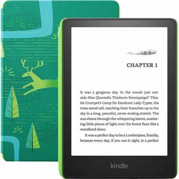 eBook четец Kindle Kids 6.8" 2021 - 8 GB - 11 генерация - зелен