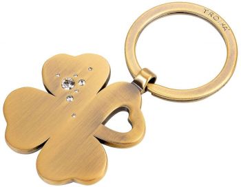 Ключодържател TROIKA - GIRLS BEST FRIENDS - Clover Bronze - 4024023271526 - Онлайн книжарница Ciela | ciela.com