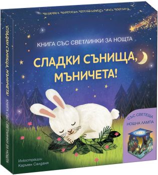 Сладки сънища, мъничета - книга със светлинки за нощта - Фют - 3800083840954 - Онлайн книжарница Ciela | ciela.com