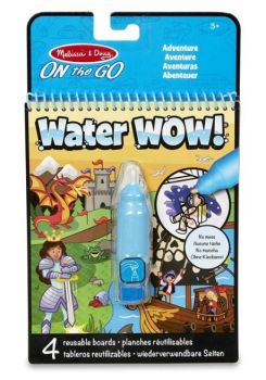 Книжка за оцветяване Вода УАУ! Приключения - Water Wow - Adventure - Melissa and Doug - онлайн книжарница Сиела - Ciela.com