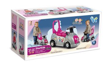 Кола за бутане - Проходилка CHICOS STARKIDS PINK