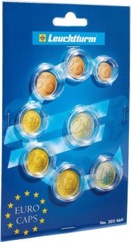 Комплект капсули за евромонети Leuchtturm - 4004117174049 - Онлайн книжарница Ciela | ciela.com