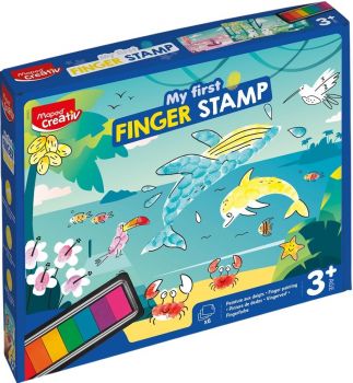 Maped Creativ Early Age Комплект за рисуване с пръсти - 8 части - 3154149069033 - Онлайн книжарница Ciela | Ciela.com