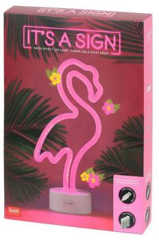 Неонова лампа Legami - Home Sweet Home - It's A Sign - Flamingo